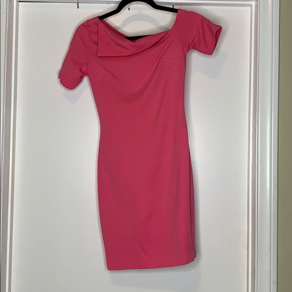 Bailey 44 Pink Asymmetrical Mini Dress - Picture 2 of 4
